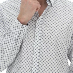 EKS Camicia Stretch Fantasia All Over Uomo èks -Lacoste shop 40a212666172d2668cbc1f95d537c155