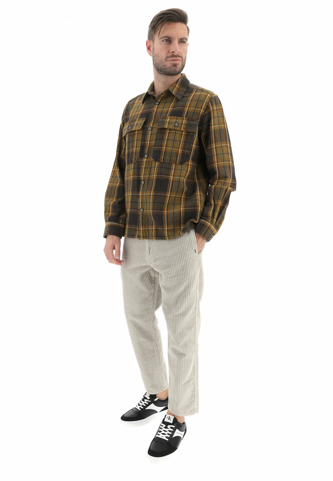 ONLY E SONS Camicia In Flanella Pesante Only&sons Fantasia A Quadri 7 ONLY E SONS Camicia In Flanella Pesante Only&sons Fantasia A Quadri - immagine 5