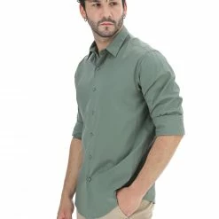 Camicia Stretch Tinta Unita Eks -Lacoste shop 41119ab64e1a0957fcaf52f05778d8f0