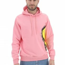 Felpa Whatever Con Cappuccio E Maxi Stampa Smile -Lacoste shop 44e2f0893efceaf8530b029f602d2712