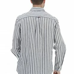 Tommy Hilfiger Jeans Camicia A Righe Misto Lino Tommy Jeans Dm0dm16342 -Lacoste shop 45481b5e2528929119458633d623ff97