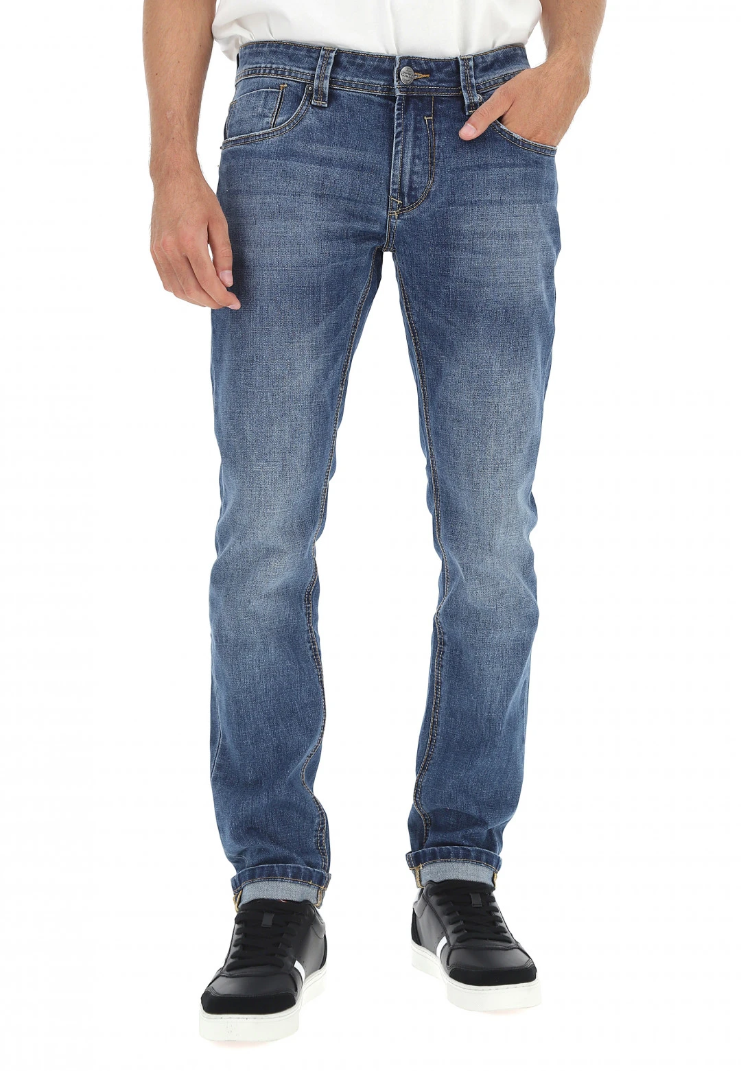 Key Jey Jeans Slim Fit Keyjey Uomo 4 Key Jey Jeans Slim Fit Keyjey Uomo - immagine 2