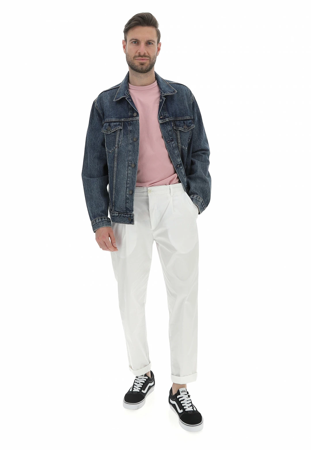 Giacca Trucker Levi's In Denim Uomo 6 Giacca Trucker Levi's In Denim Uomo - immagine 4