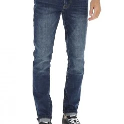 Key Jey Jeans Keyjey Dnm Uomo Lim Fit Lavaggio Medio