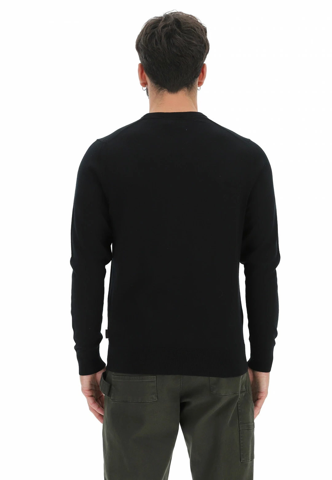 Girocollo In Lana Merinos Calvin Klein K10k102727 5 Girocollo In Lana Merinos Calvin Klein K10k102727 - immagine 3