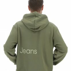 Calvin Klein Jeans Felpa Garzata Calvin Klein J30j321541 Con Cappuccio E Logo A Contrasto -Lacoste shop 48e6e4753c11a868e497957d4ac6716d