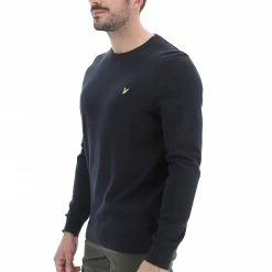 Girocollo Lyle & Scott Uomo Kn821 -Lacoste shop 494a6b33def48942ea205503b01db7d5