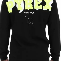 Felpa Girocollo Garzata Pyrex 42529 Con Scritta Fluo Retro -Lacoste shop 4969b26e40ca0d6c9043fda61b145133