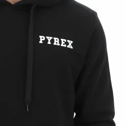 Felpa Pyrex Felpata Con Cappuccio E Stampa Gommata -Lacoste shop 49d4b267069ed002cb9fc21271fbe3ee