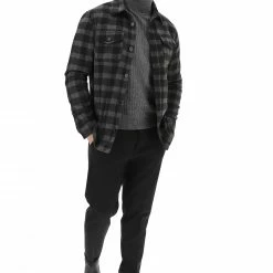 Camicia Quadrettata Flanella Over Markup -Lacoste shop 4a922ce1610a79fa4d5f8168231d3fbb