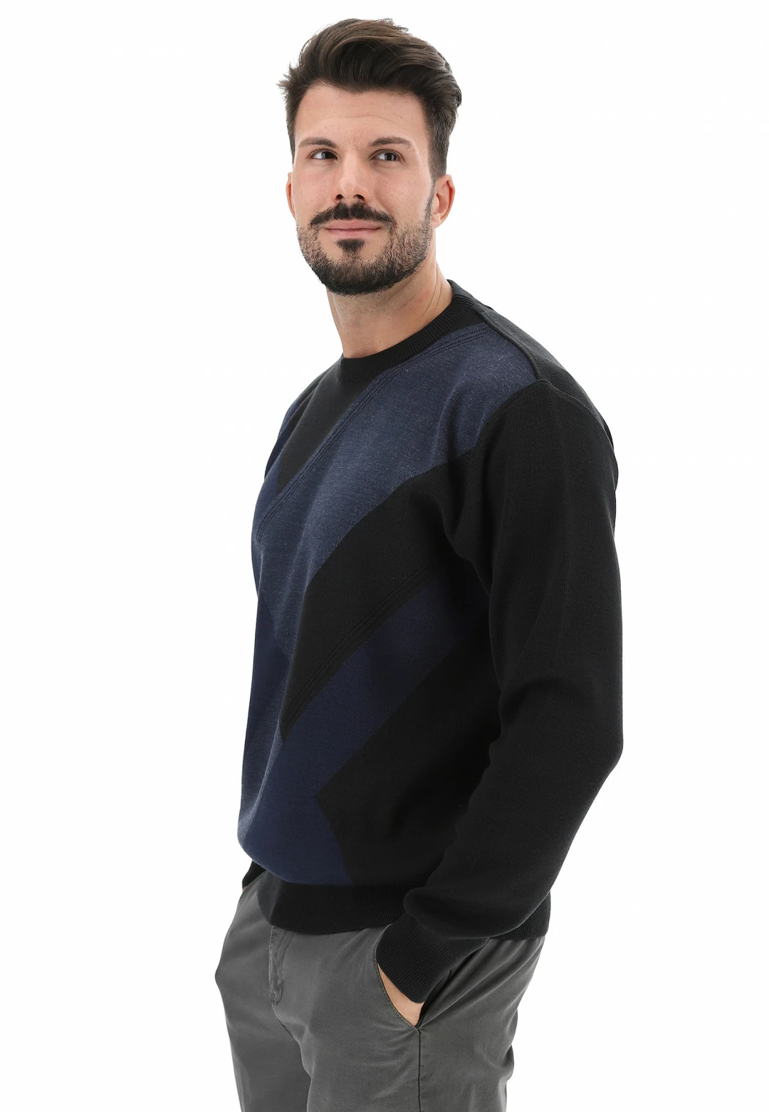 YOURNAME Girocollo Misto Lana Your Name Yn3800630 4 YOURNAME Girocollo Misto Lana Your Name Yn3800630 - immagine 2