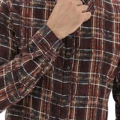 Gaudi Camicia In Viscosa A Quadri Gaudì Regular Fit -Lacoste shop 4ae0c3cd005a4bf8bd243dde219181a5