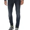Key Jey Jeans Skinny Keyjey Dnm Con Tasche Frontali All'americana
