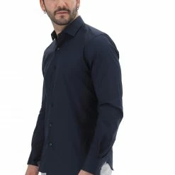 Camicia Xacus Tinta Unita Uomo Slim Fit Stretch -Lacoste shop 4c2049a38e1527c3ed6d65024bcc50fa