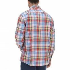 Camicia Bugatti Uomo In Cotone A Quadri Multicolor Con Taschino -Lacoste shop 4c31e76062266d8b90241a46d543c9a5