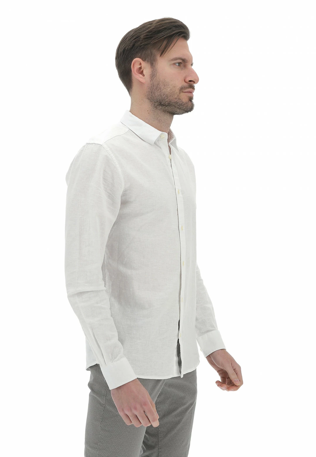 ONLY E SONS Camicia Only & Sons Misto Lino Art. 22012321 4 ONLY E SONS Camicia Only & Sons Misto Lino Art. 22012321 - immagine 2