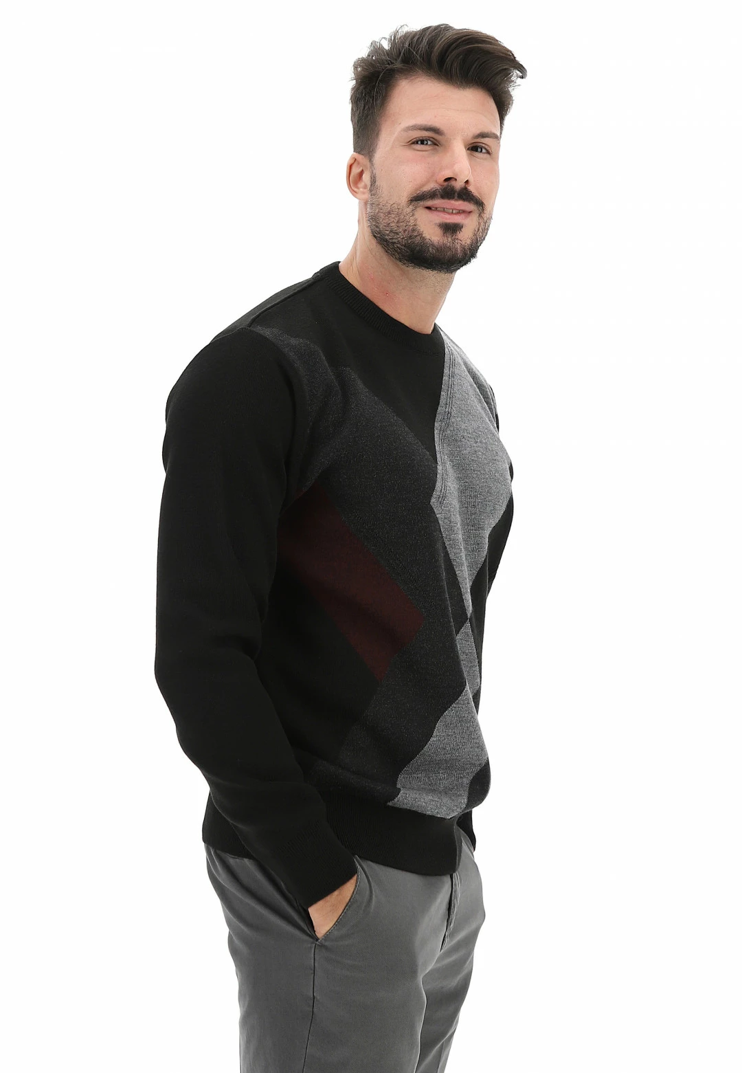 YOURNAME Girocollo Misto Lana Your Name Yn3800630 8 YOURNAME Girocollo Misto Lana Your Name Yn3800630 - immagine 6