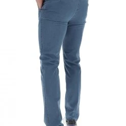 Brühl Pantalone Chino Bruhl In Denim Art.nizza -Lacoste shop 4e2edffcb071039bf53b4167ddd6c8f5