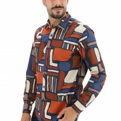 8.9 OTTOPUNTONOVE Camicia 8.9 Fantasi Multicolore Mod. Donatello