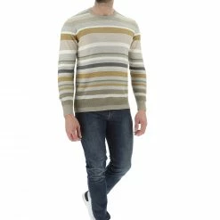 Magliocnino Girocollo Re Del Mare Uomo Con Lavorazione Punto Riso A Righe -Lacoste shop 4e9ec9b2f2ace813bf348b55e7e8a50a