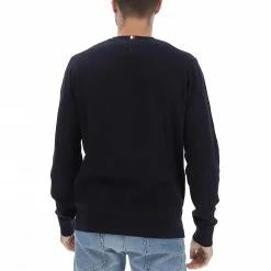 Maglioncino Tommy Hilfiger Uomo Armaturato Con Logo Ricamato -Lacoste shop 4eab53ac22efb96a4486a915a8c67655