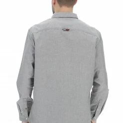 Tommy Hilfiger Jeans Camicia Tommy Jeans Oxford Uomo In Cotone Classic Fit Con Logo Ricamato -Lacoste shop 4fb4b4bdd22c65b0962ecc45b5bc84b2