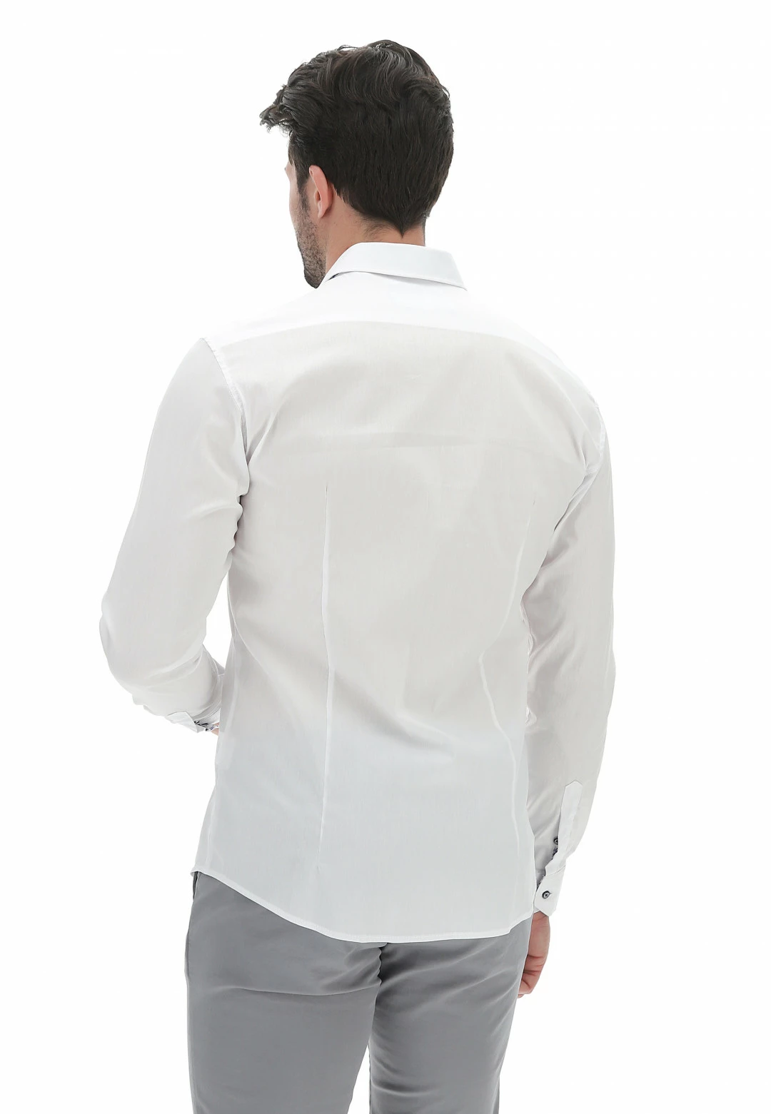 EKS Camicia èks Stretch Con Profilo In Fantasia Uomo 5 EKS Camicia èks Stretch Con Profilo In Fantasia Uomo - immagine 3