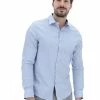 EKS Camicia èks Uomo Stretch Con Dettagli Toppe A Contrasto Made In Italy -Lacoste shop 5008a444076636124ee7eb2b8171f635