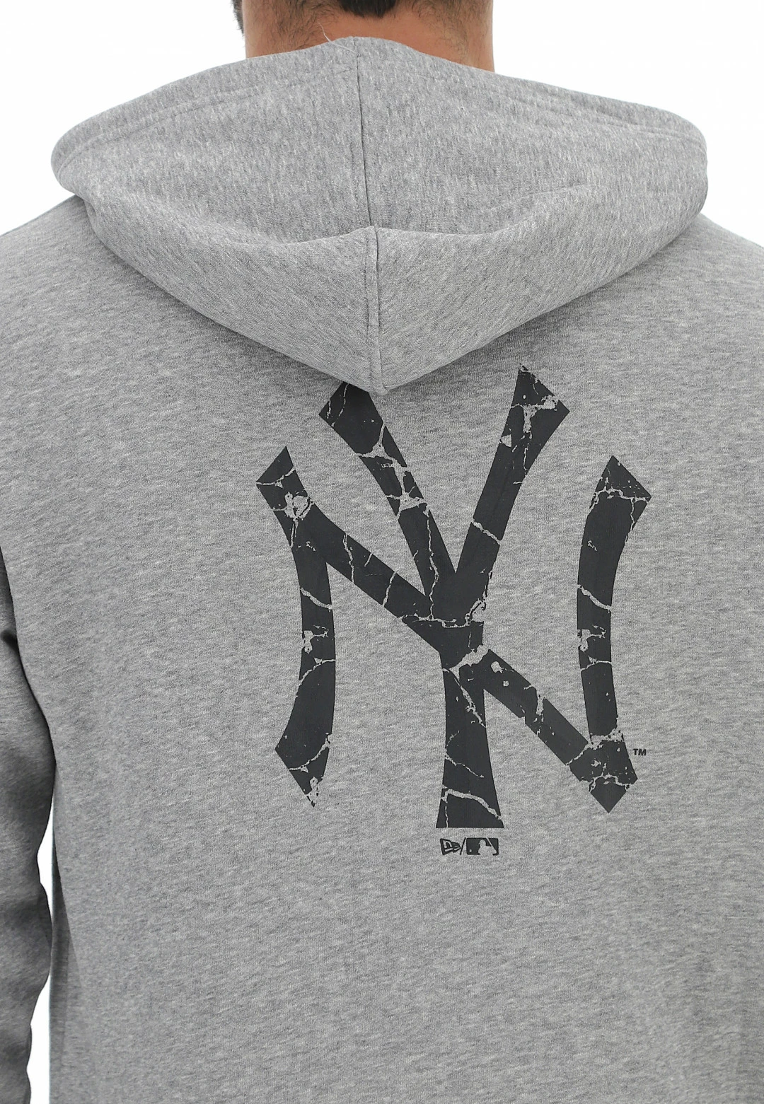 Felpa Felpata New Era Con Logo Stampato Davanti E Dietro 8 Felpa Felpata New Era Con Logo Stampato Davanti E Dietro - immagine 6