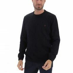 Maglione Girocollo Lavorato Timberland Misto Lana