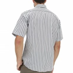 ROTTE MEDITERRANEE Camicia Mezza Manica In Cotone Doppio Ritorto Regular Fit -Lacoste shop 5218dd3a3979015656655700c5446839