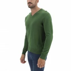 Maglioncino Henry Clifford Con Scollo A V In Cotone