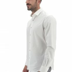 Camicia Xacus Stretch Con Bottoni A Contrasto -Lacoste shop 53dca3f0b055b12e06236dfa46aed6a0