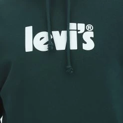 Felpa Garzata Levi's 384790112 Con Cappuccio E Logo A Contrasto Centrale In Rilievo -Lacoste shop 550eb1c9f1f4b77ca5522ca5f615c2d4