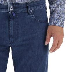 Pantalone Jeans Elasticizzato Meyer Uomo -Lacoste shop 554bded9a76952a117ca011953460fe9