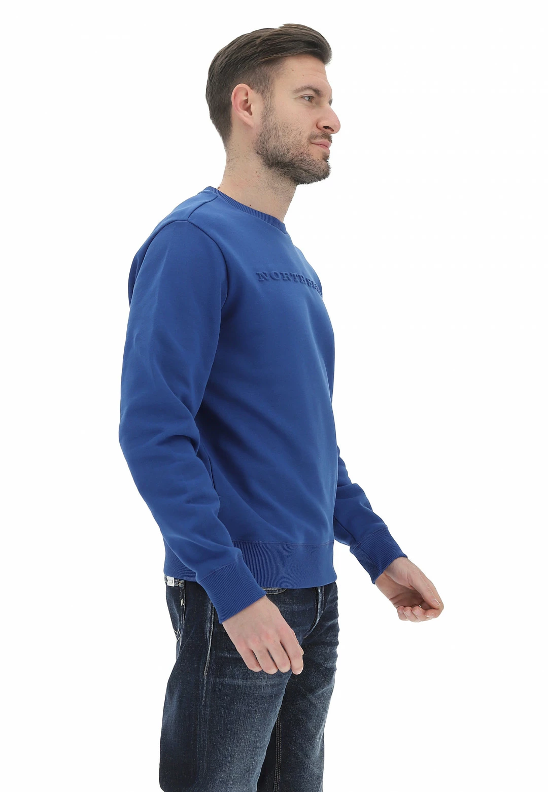 Felpa Girocollo North Sails Uomo Con Tasca Su Manica E Logo In Rilievo 8 Felpa Girocollo North Sails Uomo Con Tasca Su Manica E Logo In Rilievo - immagine 6