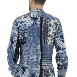 8.9 OTTOPUNTONOVE Camicia Uomo 8.9 In Viscosa Con Patch All Over -Lacoste shop 56097d0db10fb41cb749963c780a1ca2