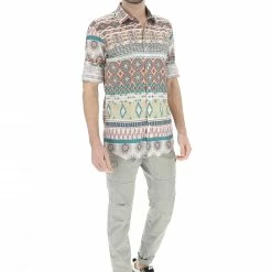 8.9 OTTOPUNTONOVE Camicia Manica Lunga 8.9 Collo Francese -Lacoste shop 574633b73ea9c1fa2cbc782d48edbd2f