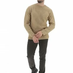 Maglione Girocollo Age Con Rombo Intrecciato Frontale Made In Italy -Lacoste shop 576a43650b4759929e06a1a6d2940a9d