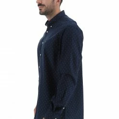 Camicia Uomo Tommy Hilfiger In Microfantasia A Contrasto Regular Fit -Lacoste shop 5799383db0450256503a90807e9cc4f5