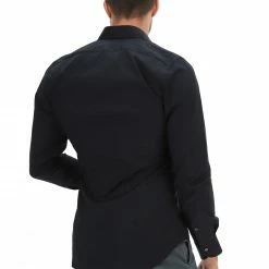 Camicia Xacus Tinta Unita Con Collo A Contrasto -Lacoste shop 589feaad9e79a72c26d6e6215c17657a