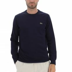 Maglione Girocollo Misto Lana Lacoste Uomo