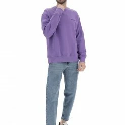 Felpa Girocollo Element Uomo Con Logo Ricamato Tono Su Tono -Lacoste shop 58e56f28e0b29c227f1701934df498b8