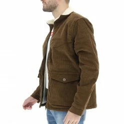 Giubbino Sherpa Con Esterno Effetto Velluto !solid -Lacoste shop 5921f9d7fd5052639eff15b1ca207fb3