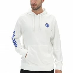 Felpa Element Con Cappuccio Felpata Basic Con Tasca A Marsupio E Logo Posteriore Stampato