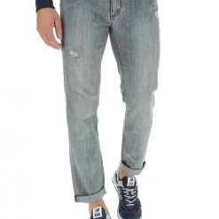 Jeans Slim Age Con Rotture