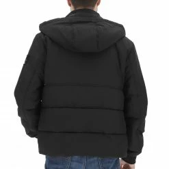 Calvin Klein Jeans Bomber Con Cappuccio Calvin Klein Jenas Uomo Full Zip Con Logo Piccolo Sul Petto -Lacoste shop 5a760fb484b13d10537cead8990594f5