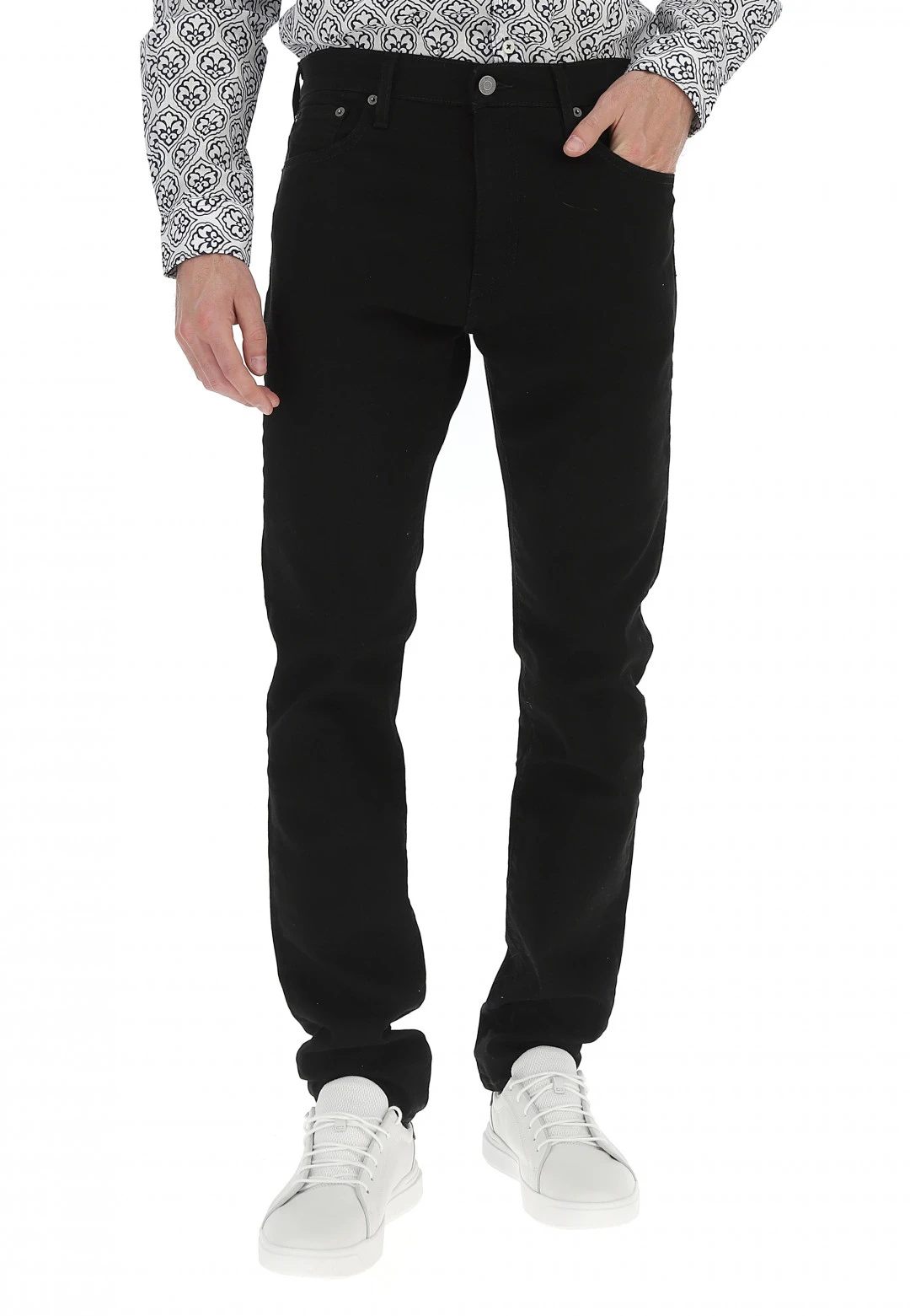 Jeans Levi's 512 Nero Slim Taper Elasticizzato Uomo 3 Jeans Levi's 512 Nero Slim Taper Elasticizzato Uomo