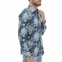Camicia Markup Uomo In Fantasia Fiori All Over Art. Mk493034 -Lacoste shop 5b77bac2edf07dac4ede1fa5a6c4aa37