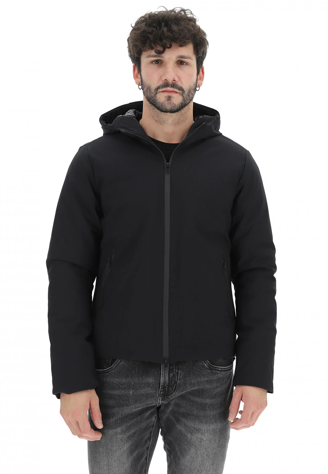 8.9 OTTOPUNTONOVE Giubbino Con Cappuccio Basic 8.9 4 8.9 OTTOPUNTONOVE Giubbino Con Cappuccio Basic 8.9 - immagine 2